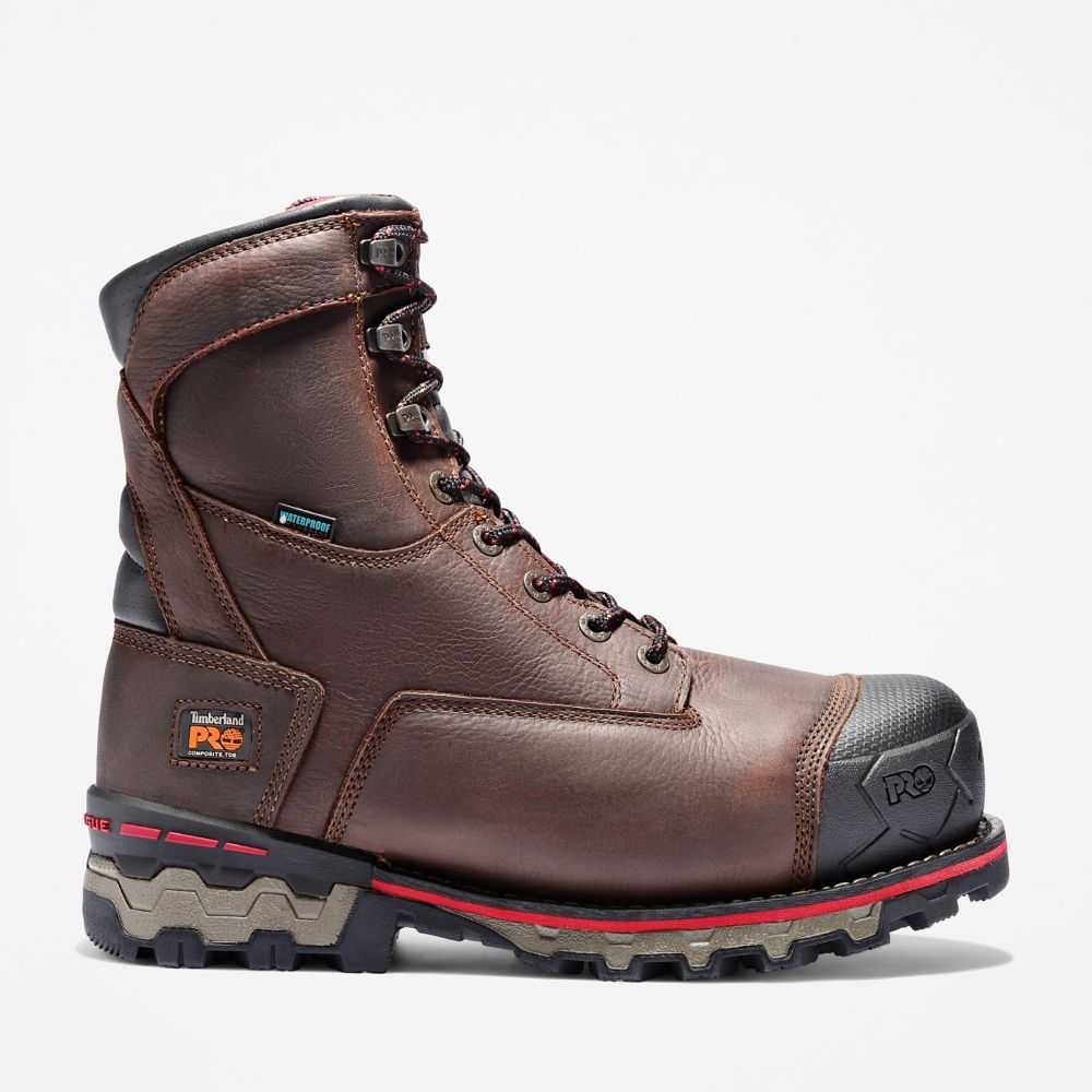 Kozaki Robocze Męskie Timberland Pro Boondock 8 Brązowe | Polska-2013986