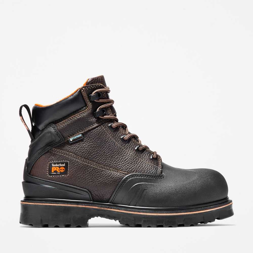 Kozaki Robocze Męskie Timberland Pro Rigmaster Brązowe | Polska-4652807